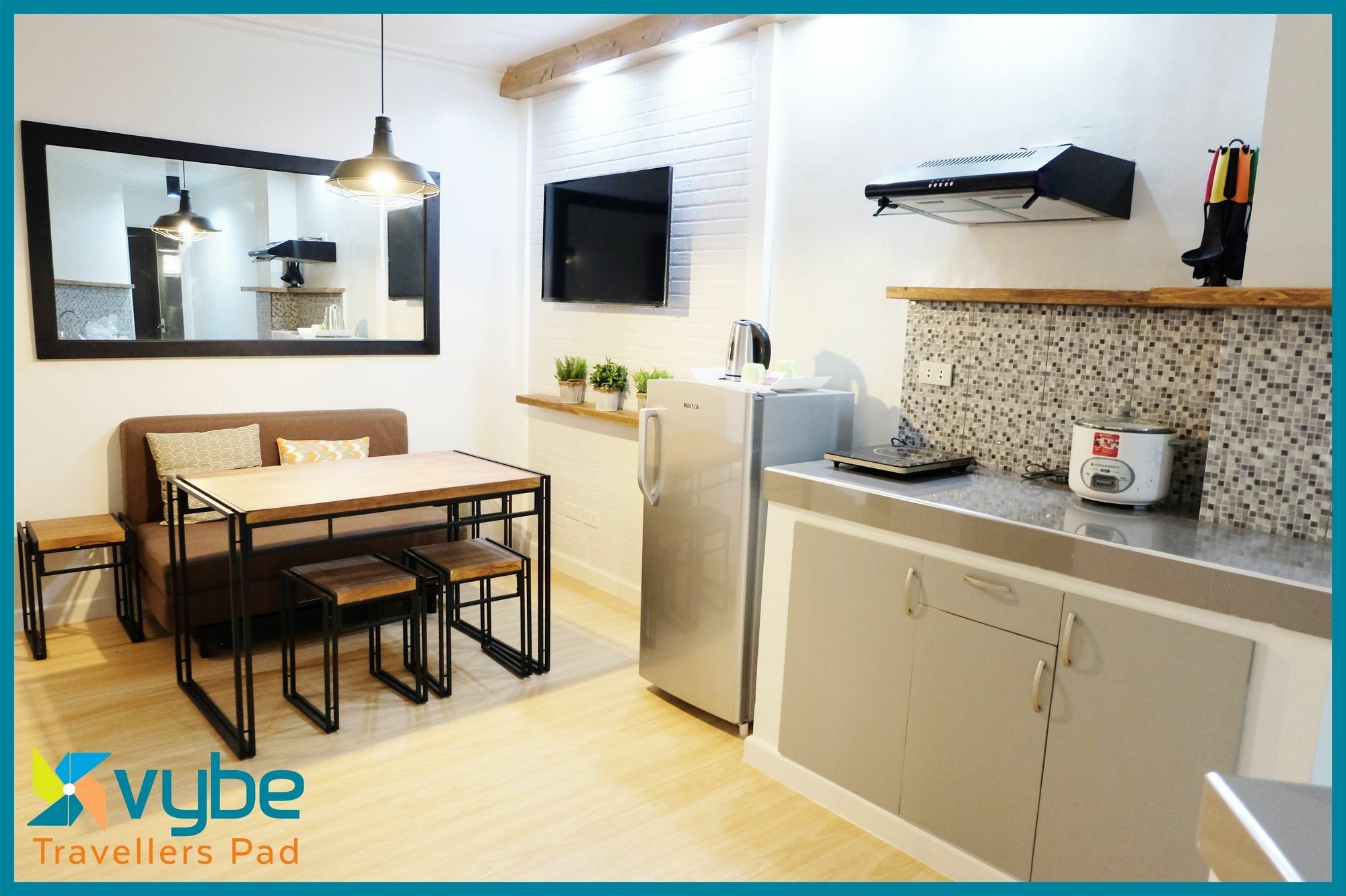 Apartamento Vybe Travellers Pad Baguio City Exterior foto